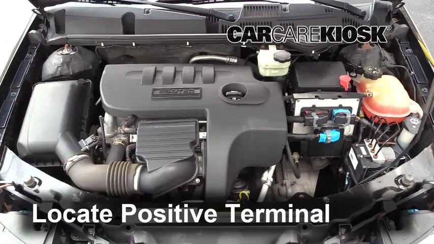 2006 Saturn Ion-3 2.2L 4 Cyl. Coupe Battery Jumpstart